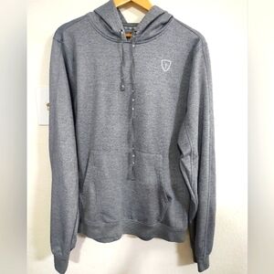 Adrenaline  All Fight No Flight Men's Pullover Gray Hoodie .Men's Size XLarge